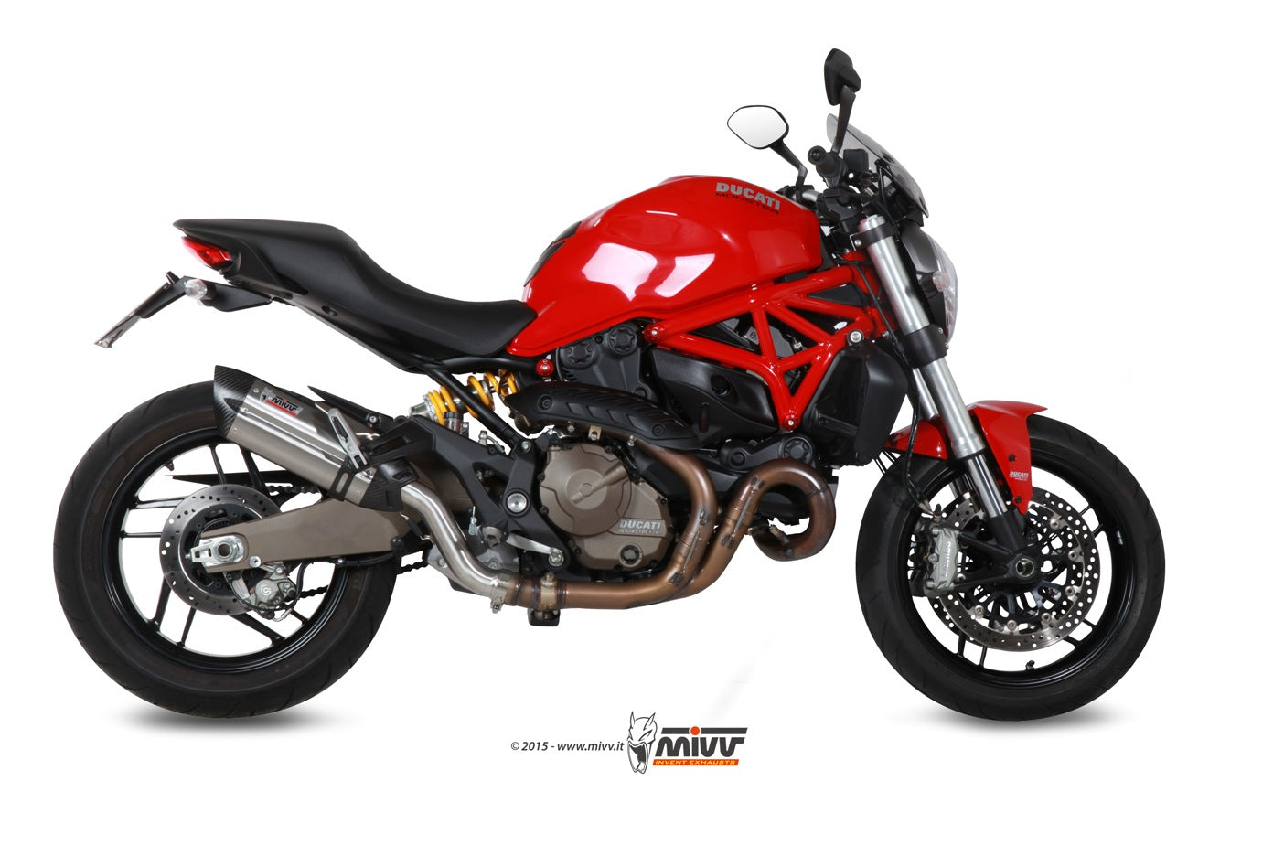 TERMINALE DI SCARICO IN ACCIAIO INOX MIVV SUONO DUCATI MONSTER 821 2014 - 2017