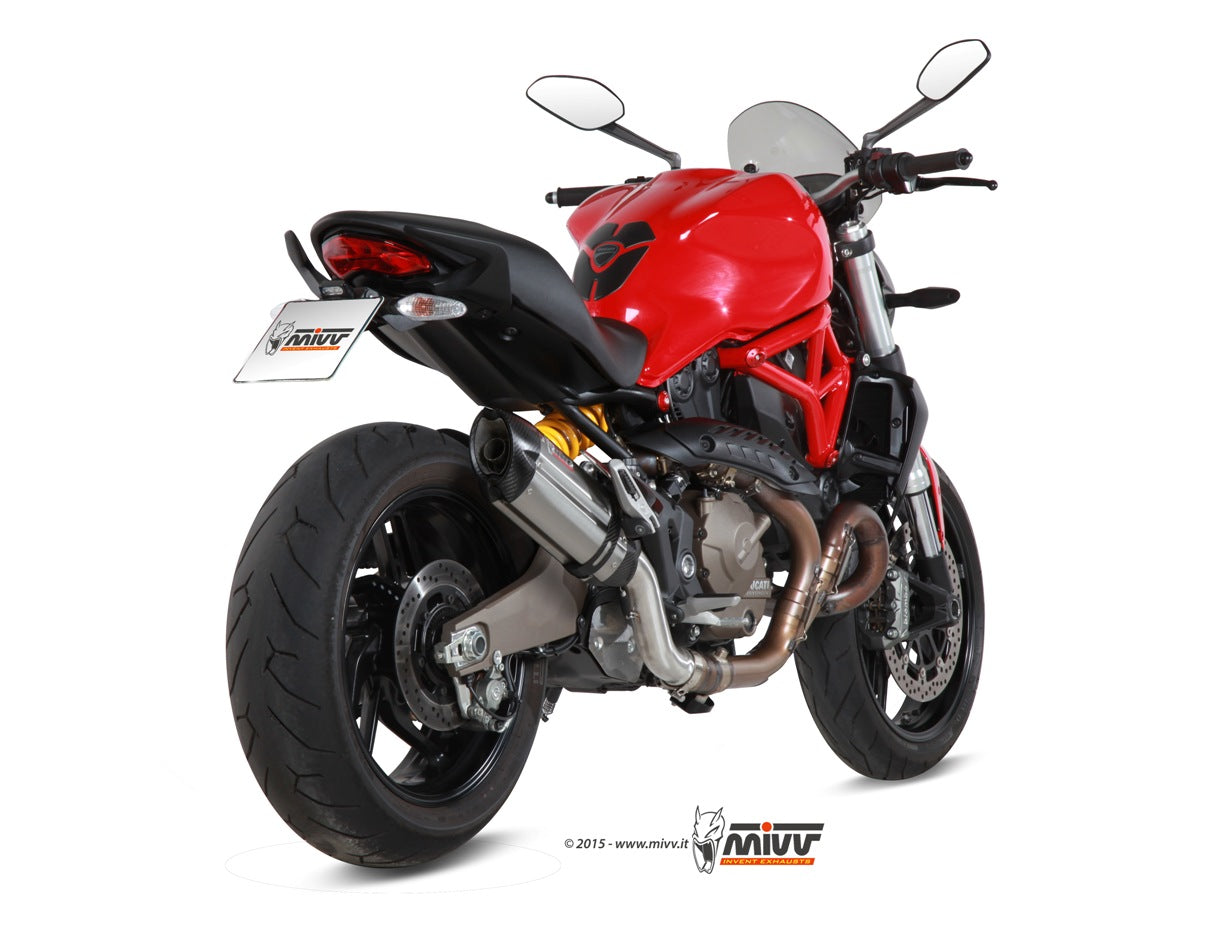 TERMINALE DI SCARICO IN ACCIAIO INOX MIVV SUONO DUCATI MONSTER 821 2014 - 2017