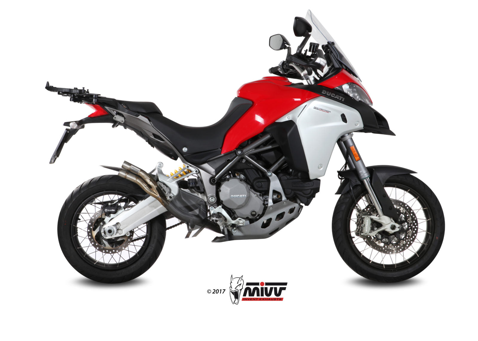 DECATALIZZATORE NO-KAT MIVV DUCATI MULTISTRADA 1200 ENDURO 2016 - 2018