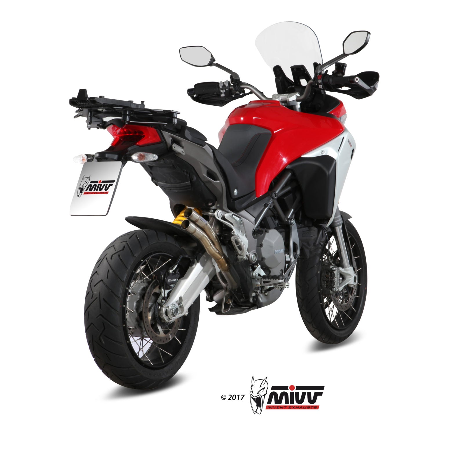 DECATALIZZATORE NO-KAT MIVV DUCATI MULTISTRADA 1200 ENDURO 2016 - 2018