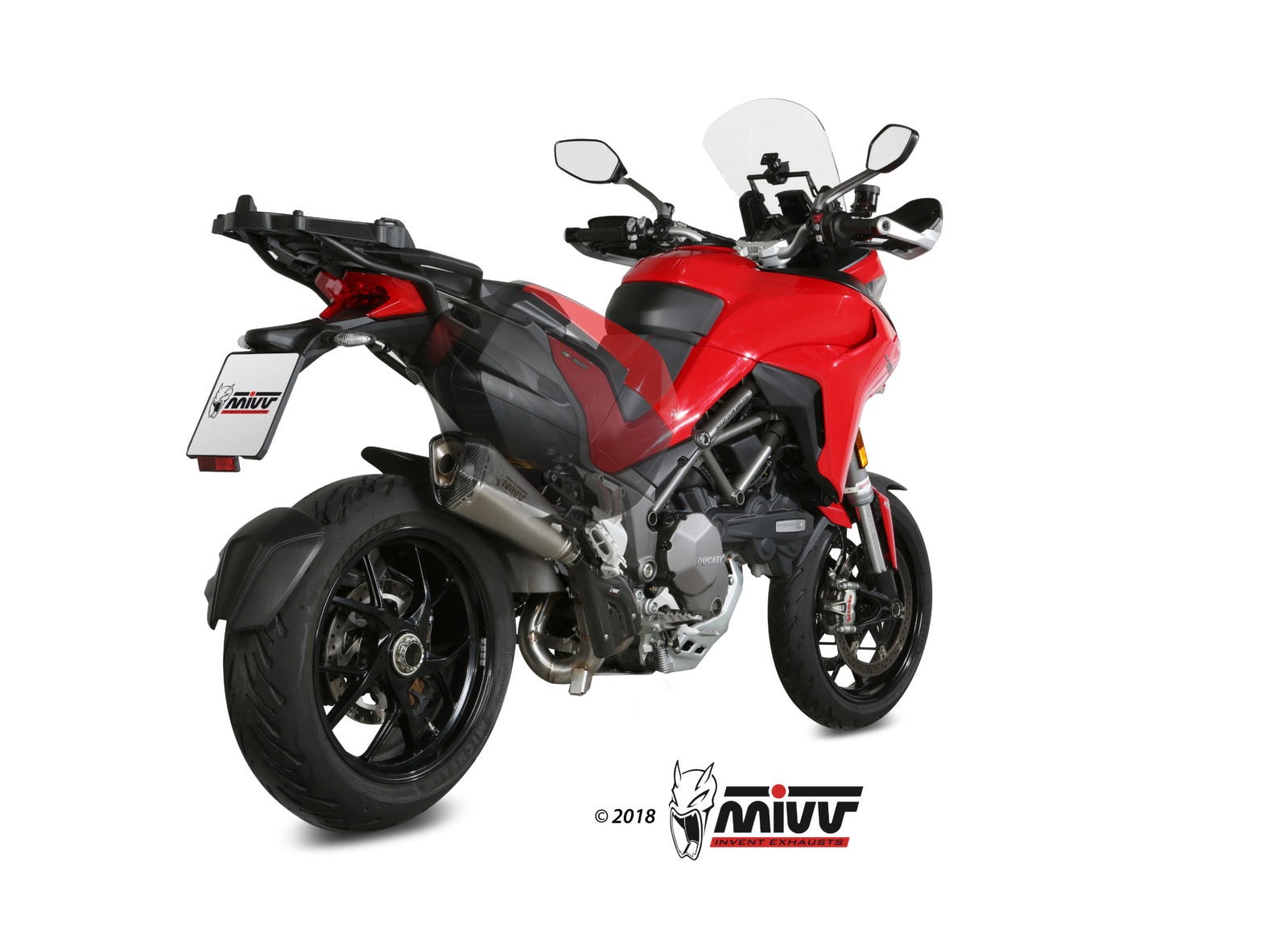 TERMINALE DI SCARICO INOX RACING MIVV DELTA RACE DUCATI MULTISTRADA 1200 2015-17