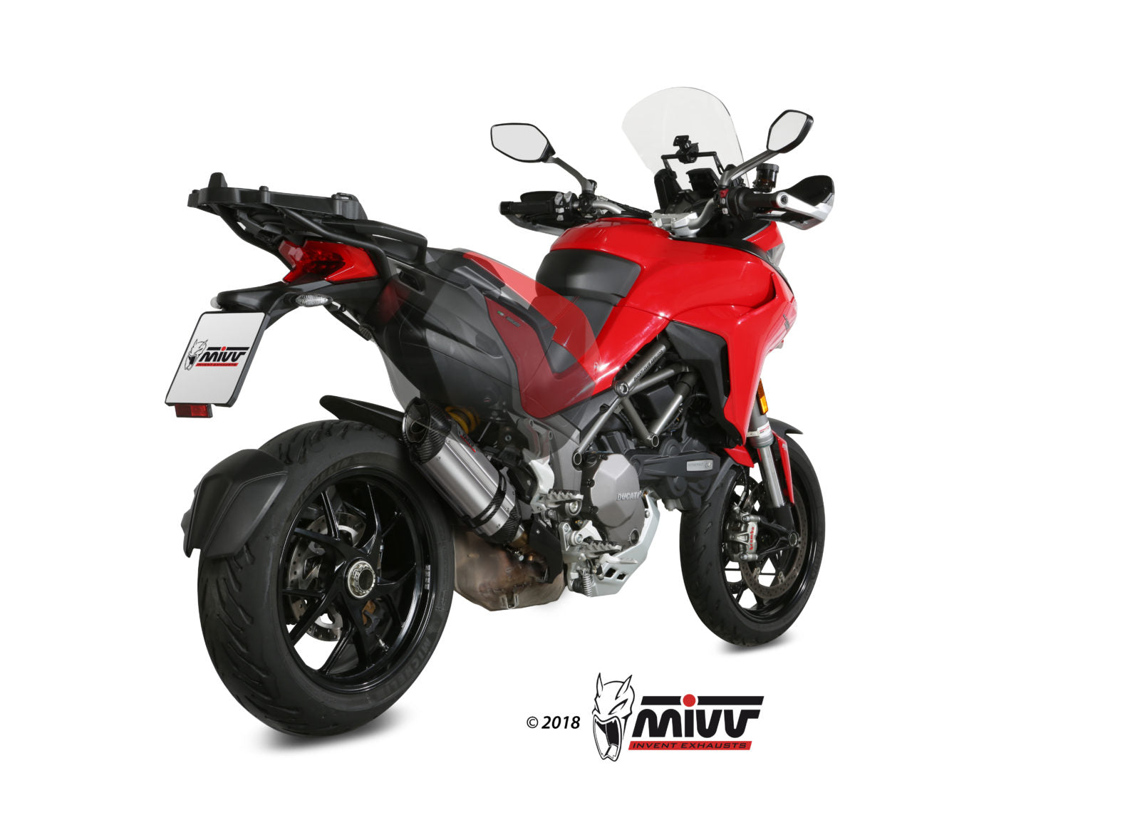 TERMINALE DI SCARICO IN ACCIAIO INOX MIVV SUONO DUCATI MULTISTRADA 1200 2015 -17