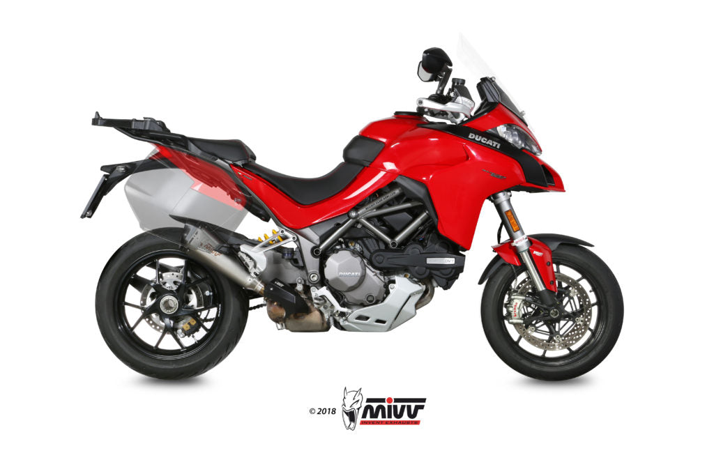 TERMINALE DI SCARICO ACCIAIO INOX MIVV DELTA RACE DUCATI MULTISTRADA1260 2018-20