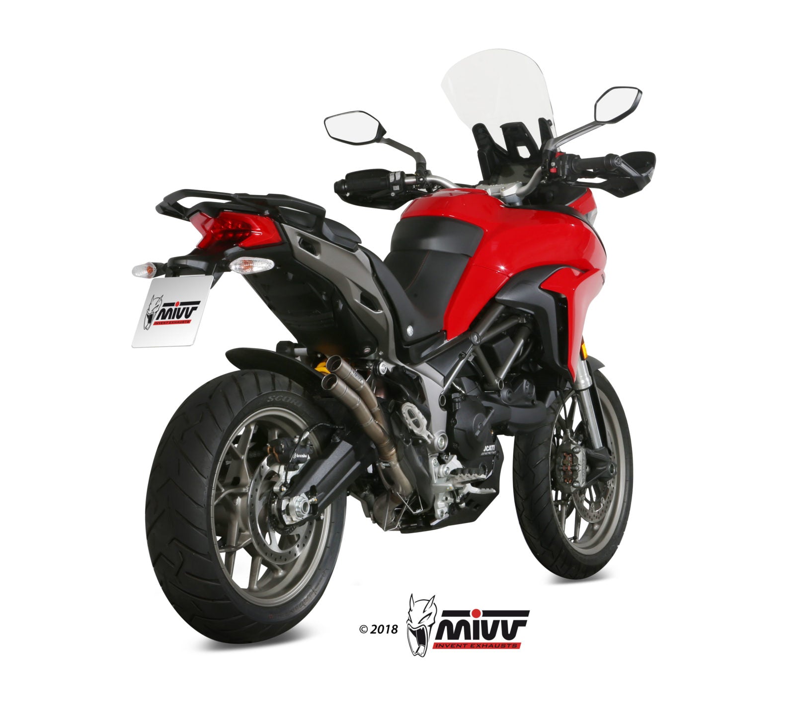 DECATALIZZATORE NO-KAT MIVV DUCATI MULTISTRADA 950 / S 2017 - 2021