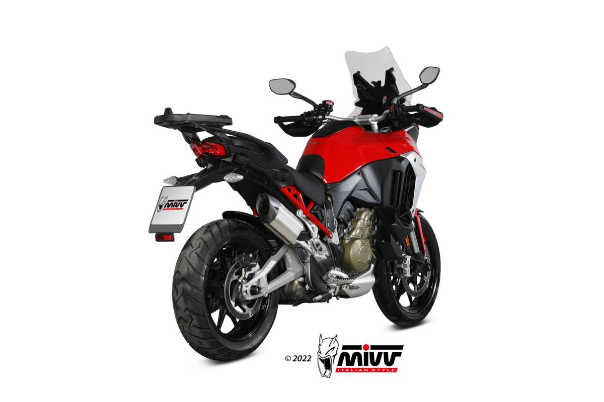 TERMINALE DI SCARICO INOX MIVV SUONO DUCATI MULTISTRADA V4 1100/S 2021-24