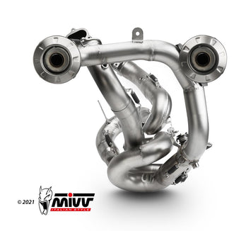Scarico Completo Mivv Alto In Titanio Racing X-M1 Ducati Panigale V2 2020-2024