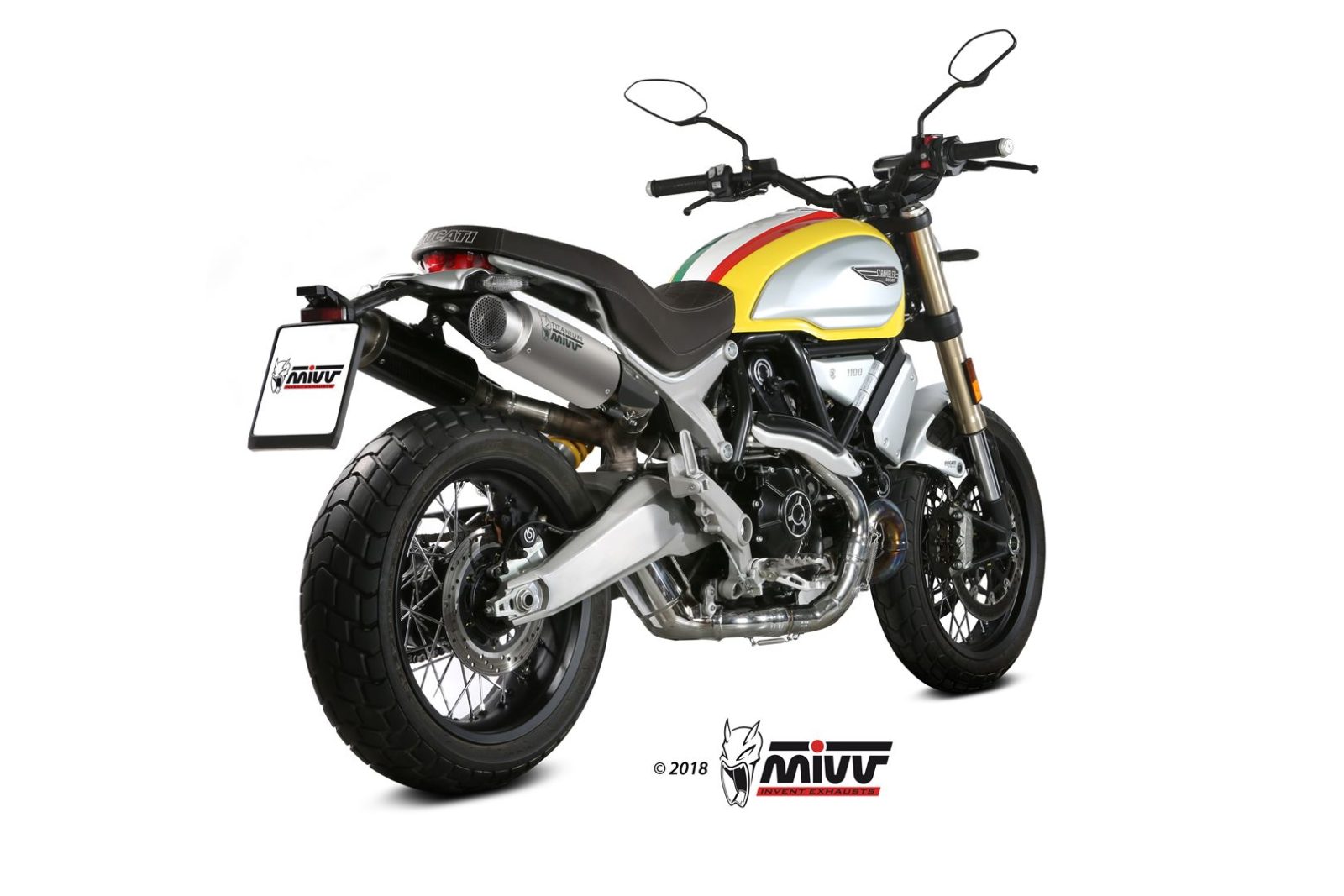 TERMINALI DI SCARICO IN TITANIO MIVV GPPRO DUCATI SCRAMBLER 1100 2018 - 2020