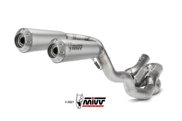 Scarico Completo Mivv Sottosella Titanio Racing X-M1 Ducati Streetfighter V4 <22