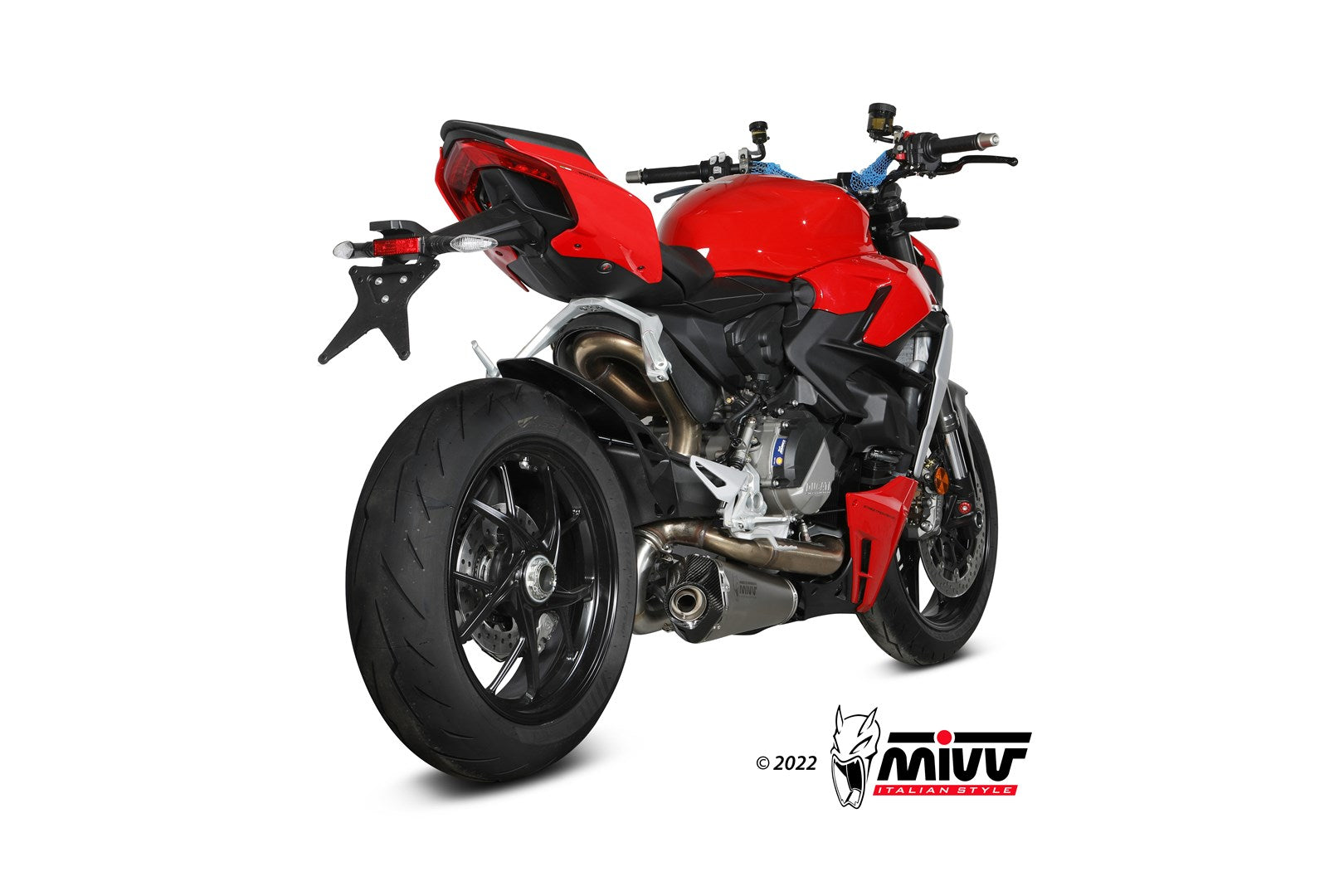 TERMINALE DI SCARICO INOX MIVV DELTA RACE DUCATI STREETFIGHTER V2 2022-24