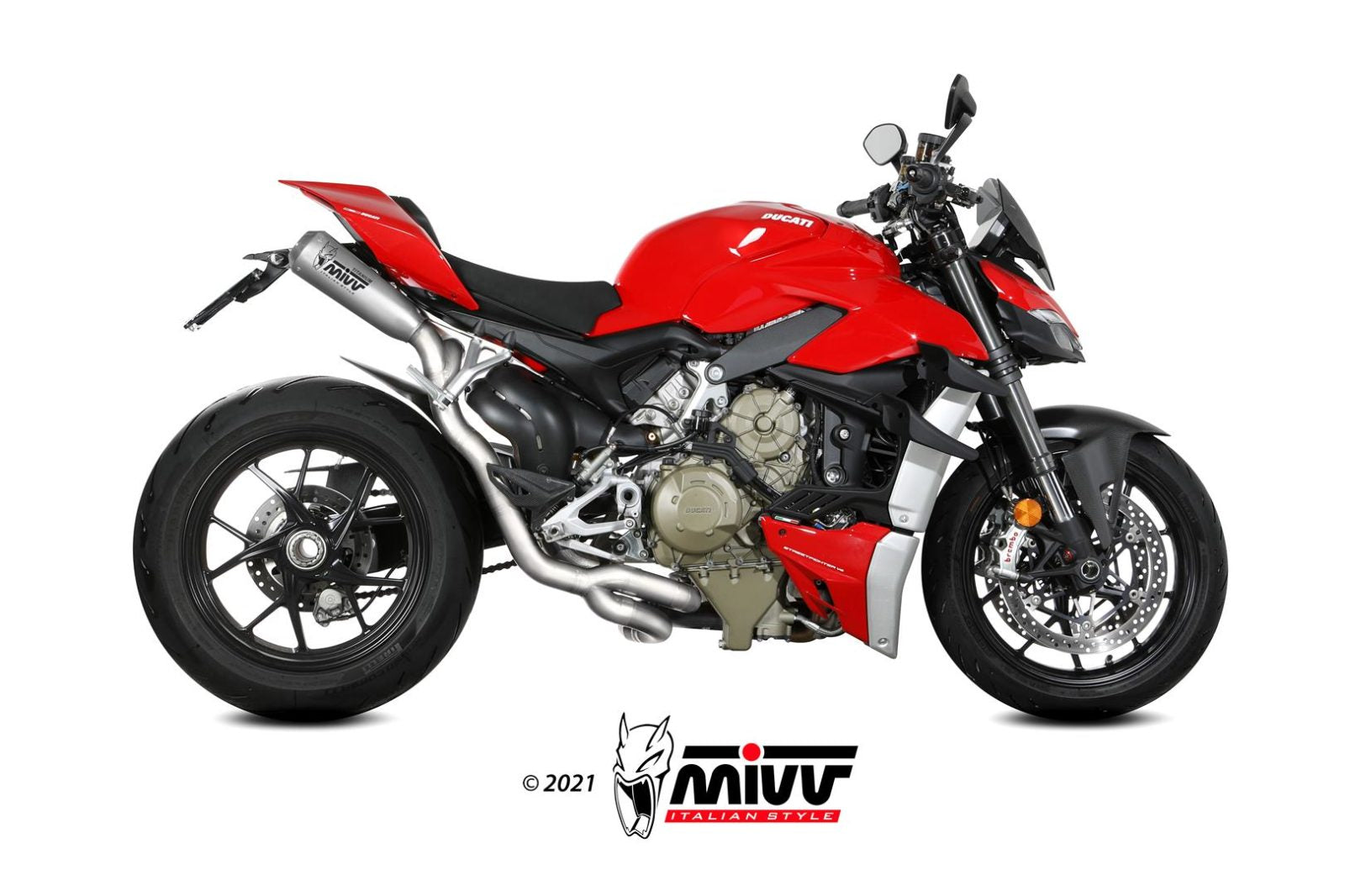 SCARICO COMPLETO SOTTOSELLA TITANIO RACING MIVV X-M1 DUCATI STREETFIGHTER V4 <22
