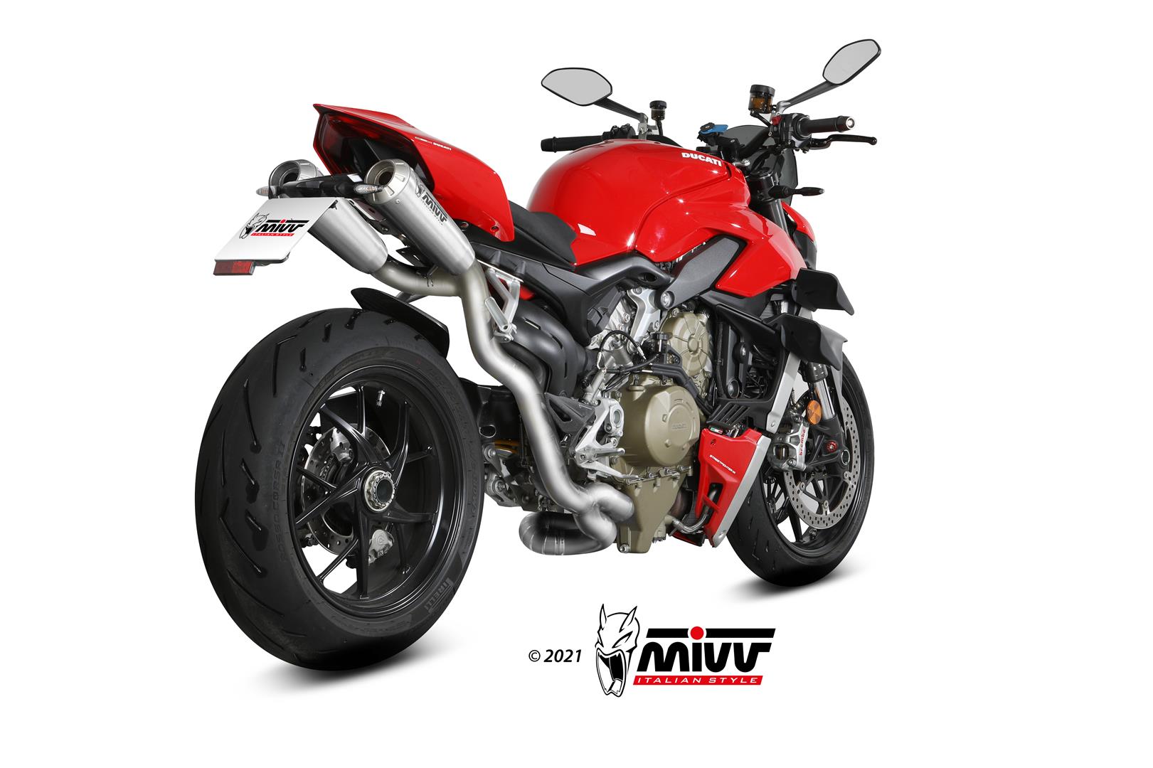 SCARICO COMPLETO SOTTOSELLA TITANIO RACING MIVV X-M1 DUCATI STREETFIGHTER V4 <22