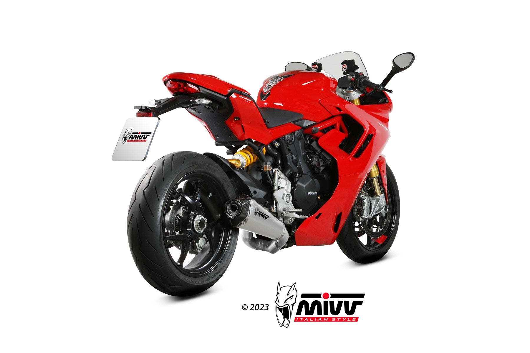 TERMINALE DI SCARICO INOX MIVV DELTA RACE DUCATI SUPERSPORT 950/S 2021-24