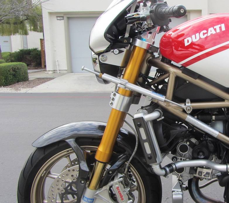 AMMORTIZZATORE DI STERZO OHLINS DUCATI MONSTER S4RS 2006-07
