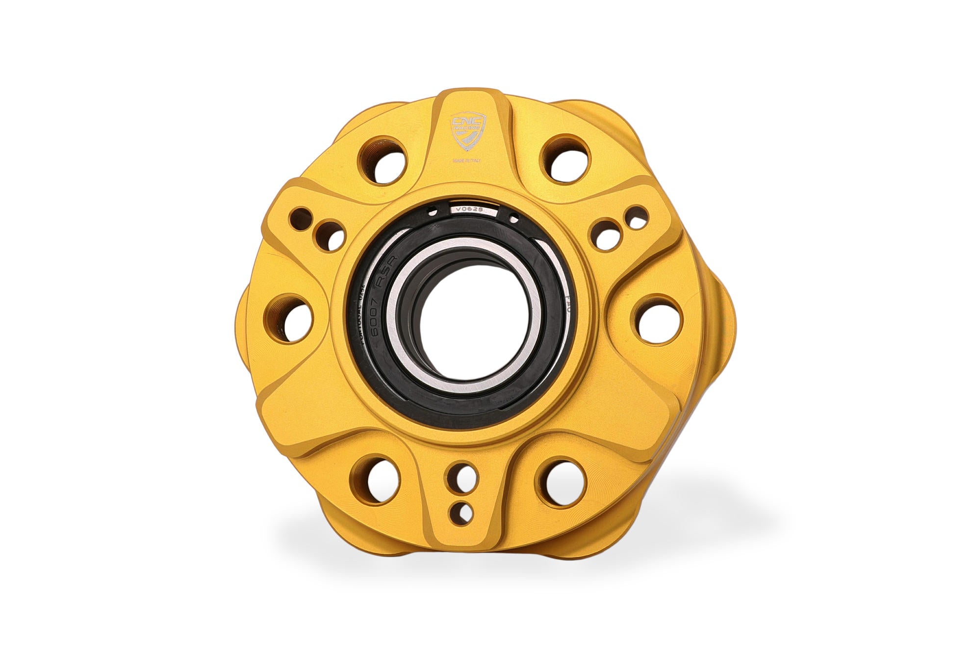 FLANGIA PORTACORONA NERO CNC RACING DUCATI MULTISTRADA 950 V2 S 2022-24