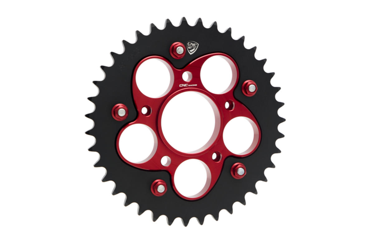 CORONA POSTERIORE COMPONIBILE Z45 P525 5 FORI CNC RACING DUCATI MONSTER 796