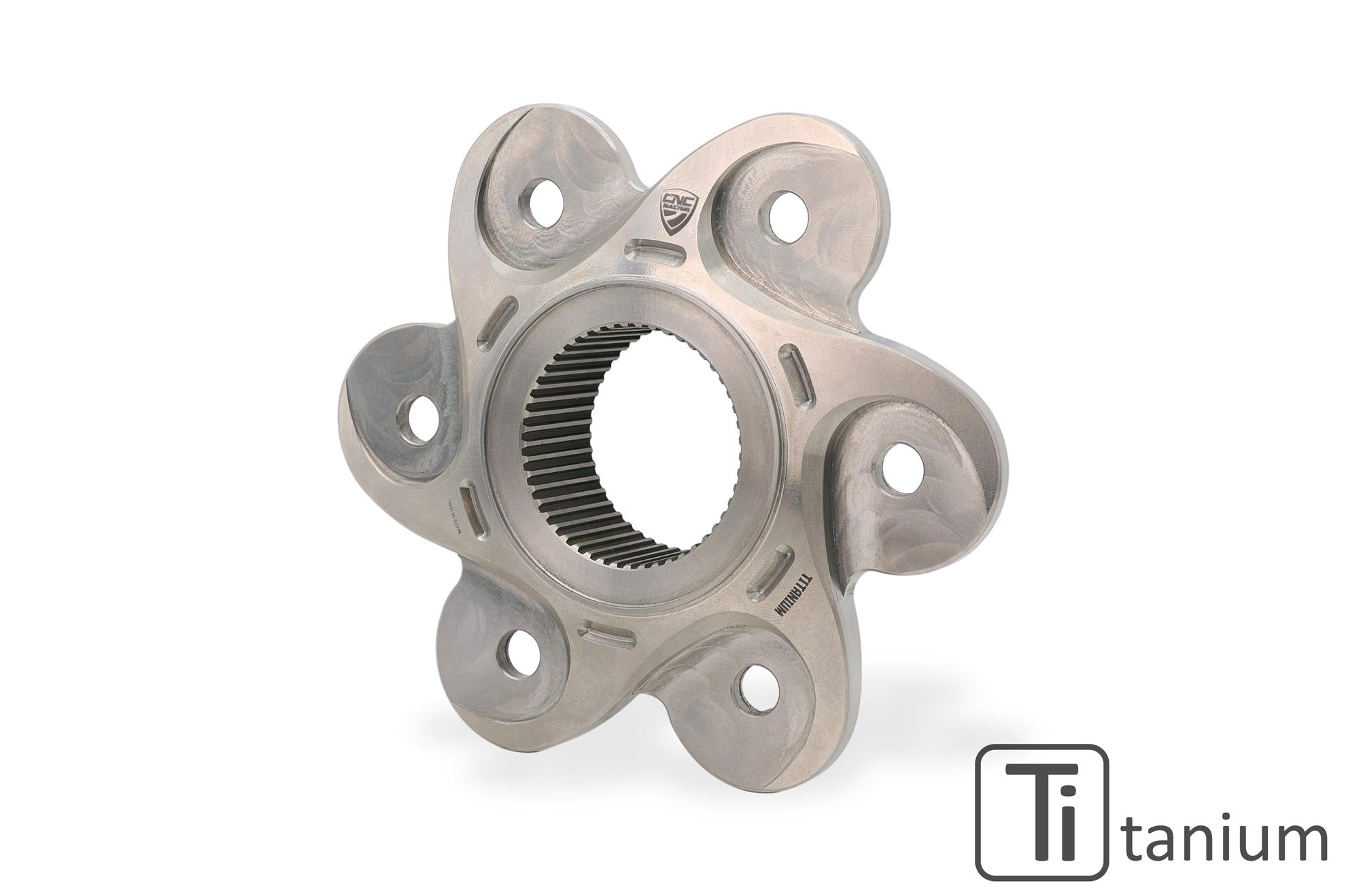 FLANGIA PORTACORONA TITANIO CNC RACING DUCATI DIAVEL 1200 2010-18