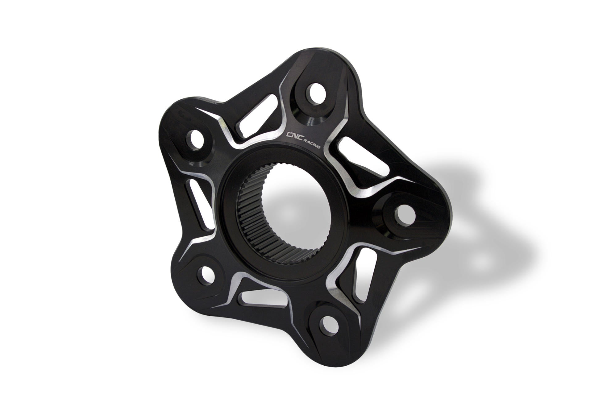 FLANGIA PORTACORONA NERO/ORO CNC RACING MV AGUSTA SUPERVELOCE 800 SERIE ORO