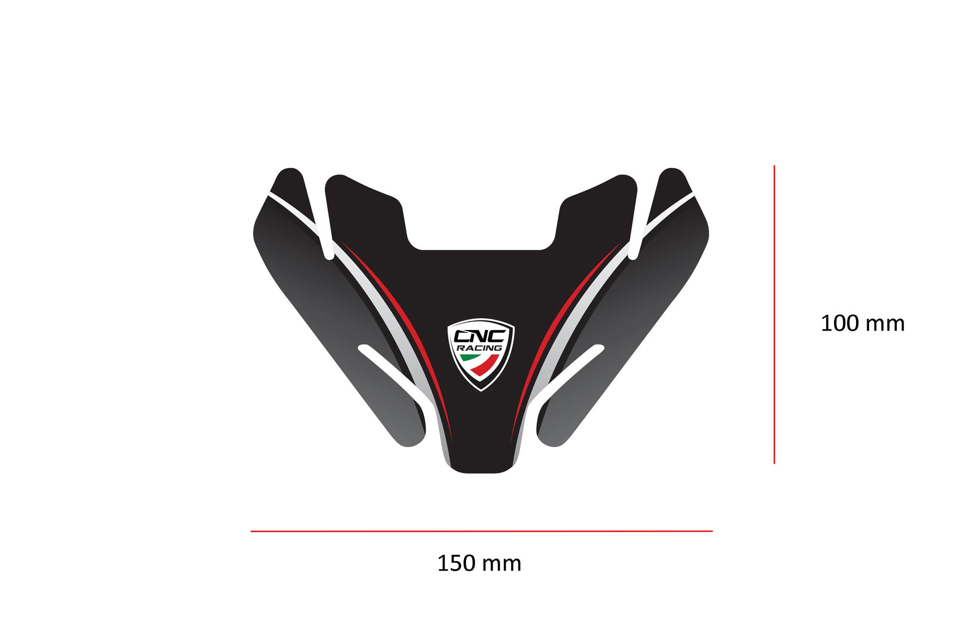 ADESIVO PROTEZIONE SERBATOIO CARBURANTE CNC RACING DUCATI HYPERMOTARD 950