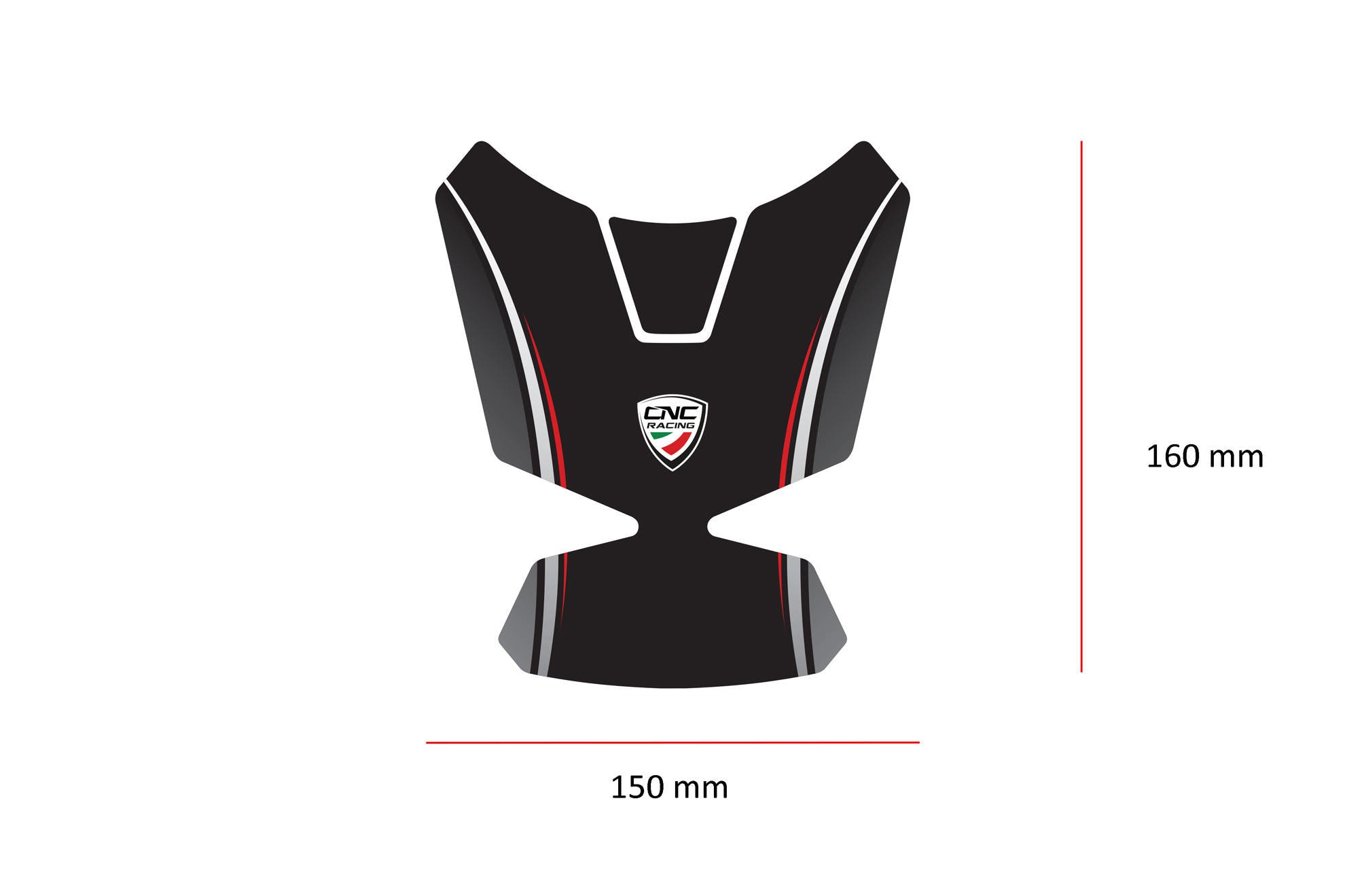 ADESIVO PROTEZIONE SERBATOIO CNC RACING DUCATI MULTISTRADA 1200 ENDURO 2016-18