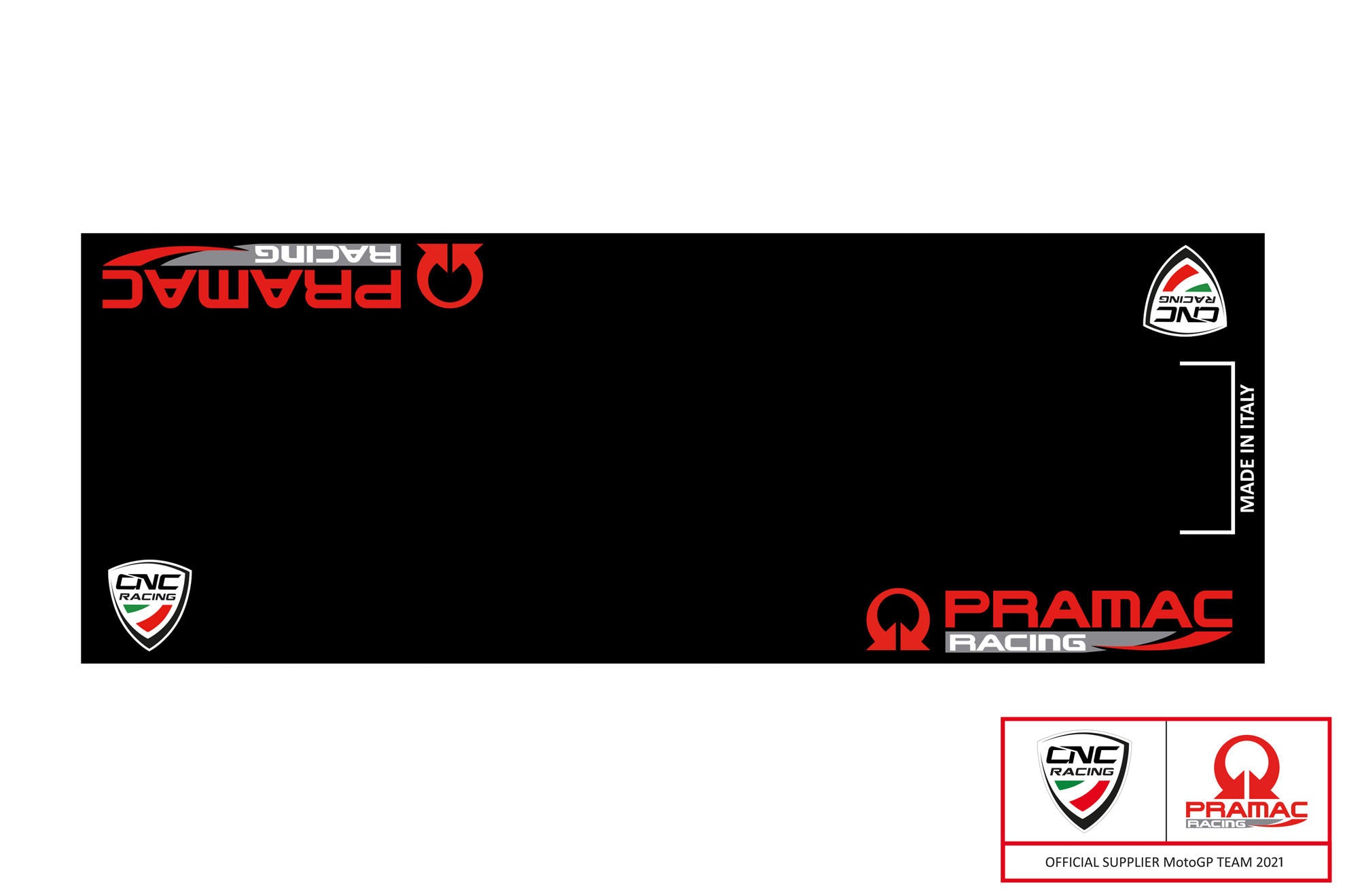 TAPPETO DA GARAGE PRAMAC RACING LIMITED EDITION CNC RACING