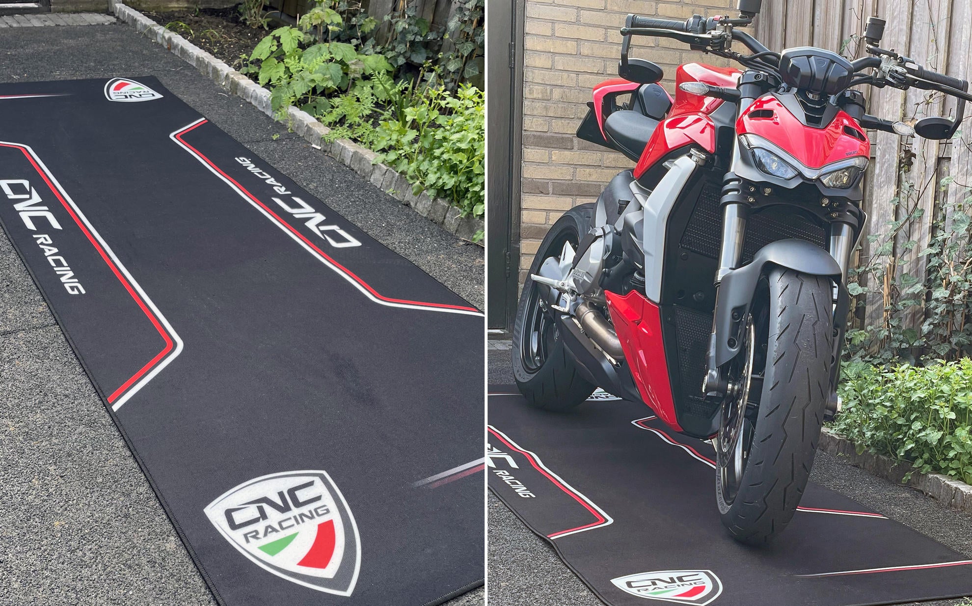 TAPPETO GARAGE MOTO CNC RACING