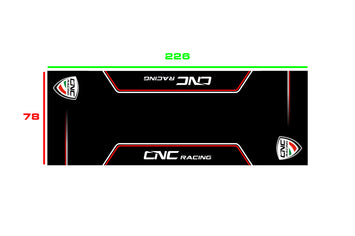 Tappeto Garage Moto Cnc Racing