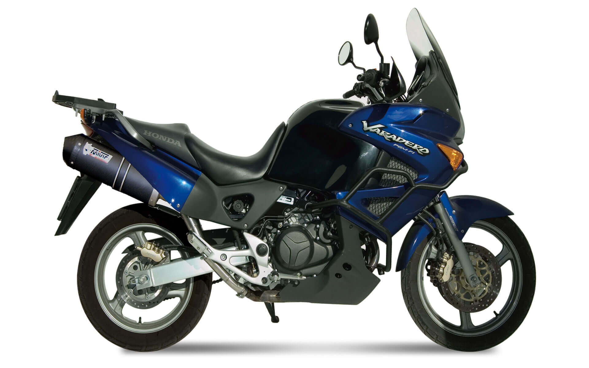 TERMINALI DI SCARICO IN CARBONIO MIVV OVAL HONDA XL 1000 VARADERO 2003 - 2011