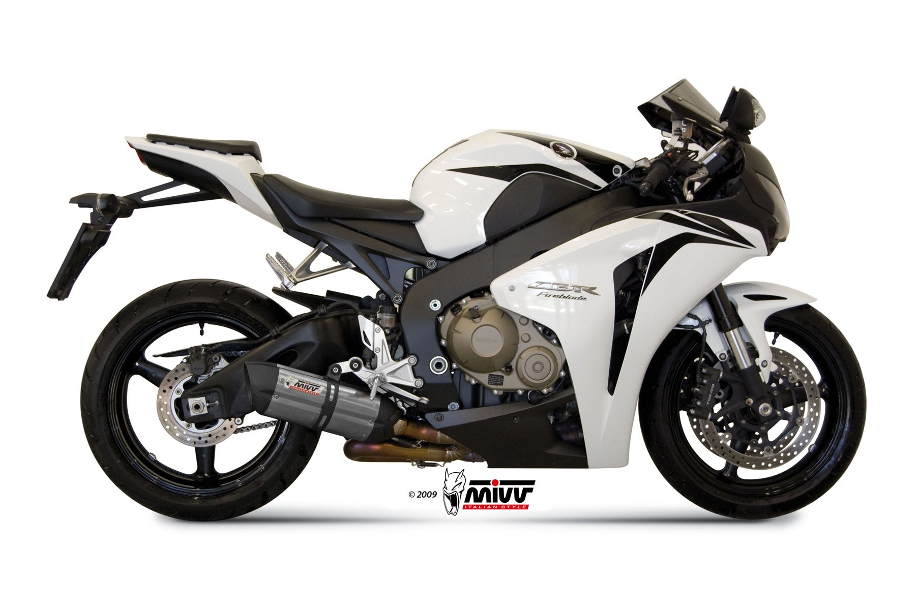 TERMINALI DI SCARICO IN ACCIAIO INOX MIVV SUONO HONDA CBR 1000 RR 2008 - 2013