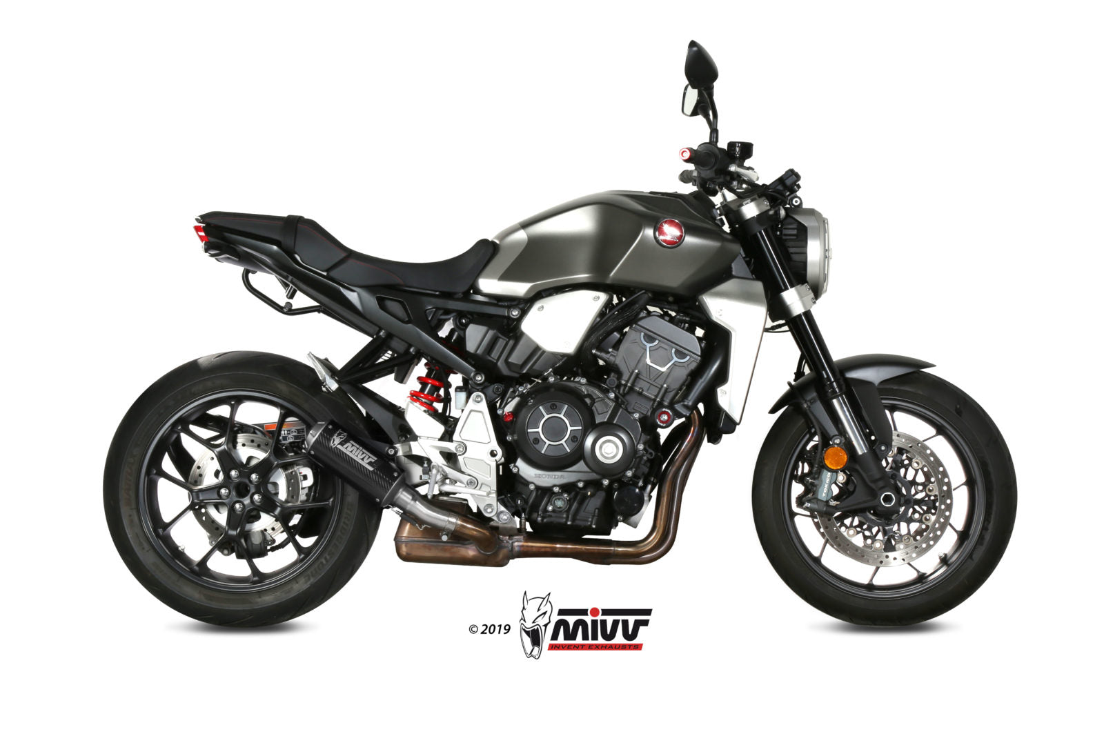 TERMINALI DI SCARICO IN CARBONIO MIVV MK3 HONDA CB 1000 R 2018 - 2024