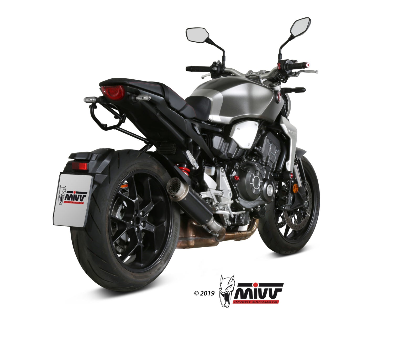 TERMINALI DI SCARICO IN CARBONIO MIVV GPPRO HONDA CB 1000 R 2018 - 2024