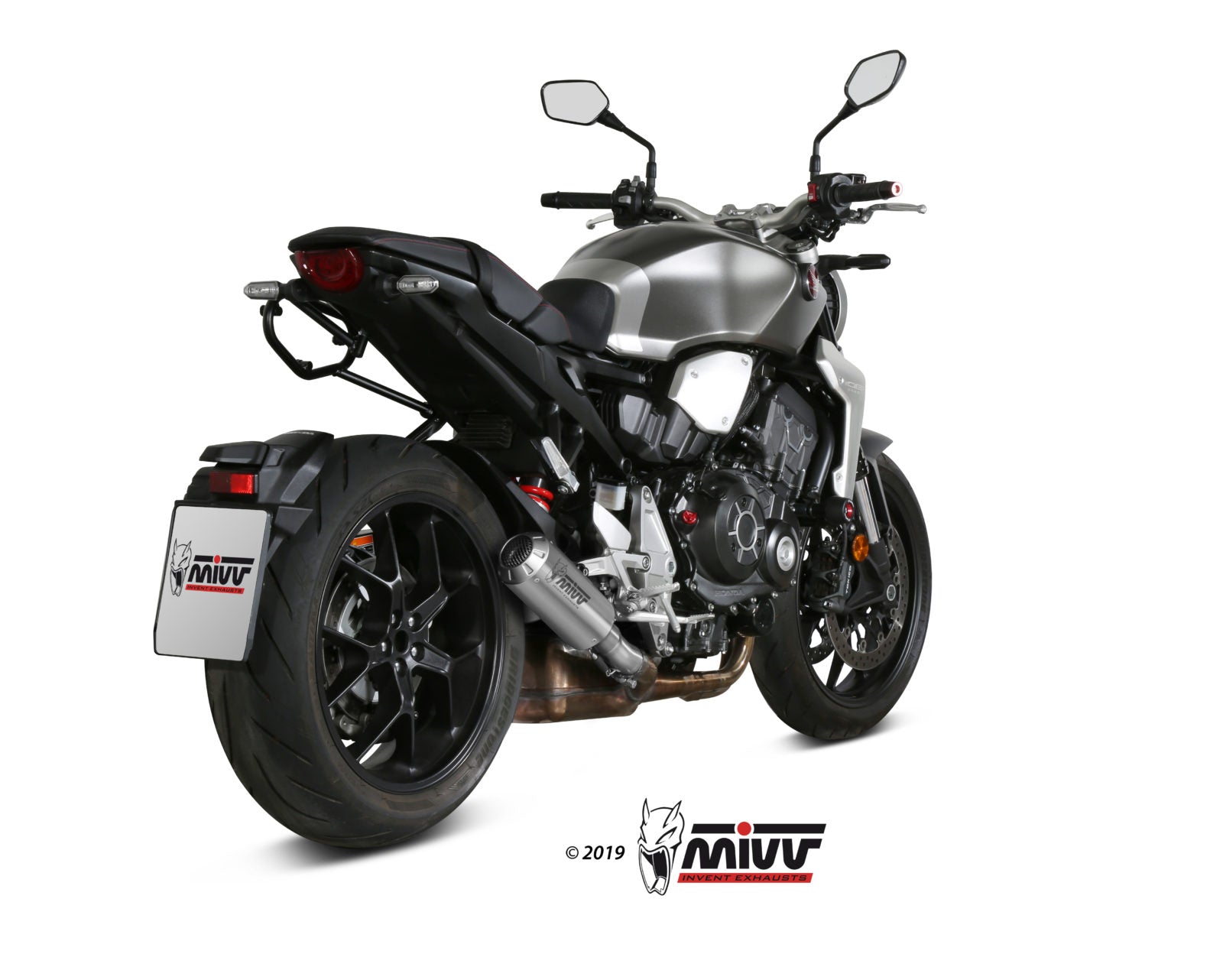 TERMINALI DI SCARICO IN ACCIAIO INOX MIVV MK3 HONDA CB 1000 R 2018 - 2024