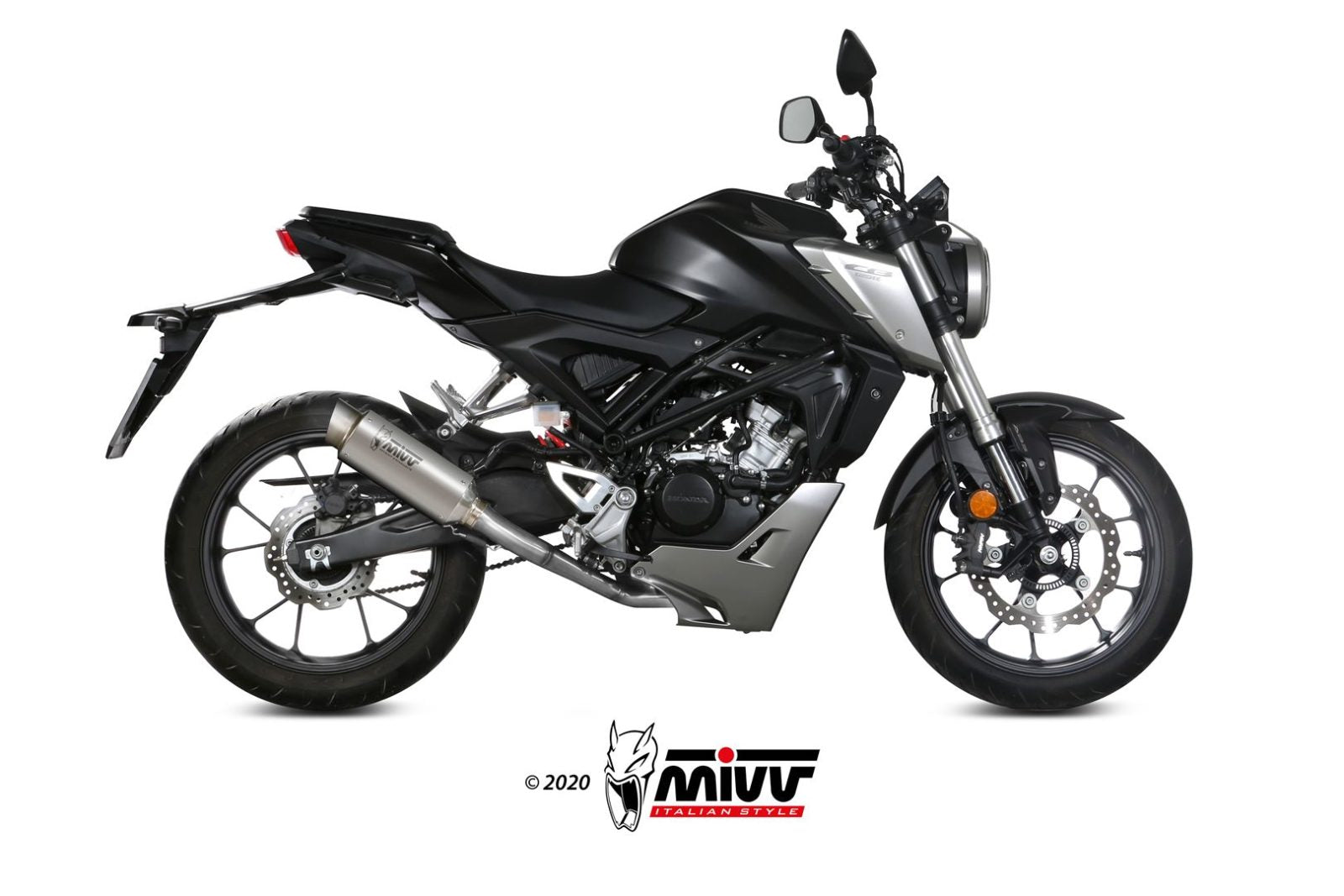 SCARICO COMPLETO IN TITANIO MIVV GPPRO HONDA CB 125 R 2018 - 2020
