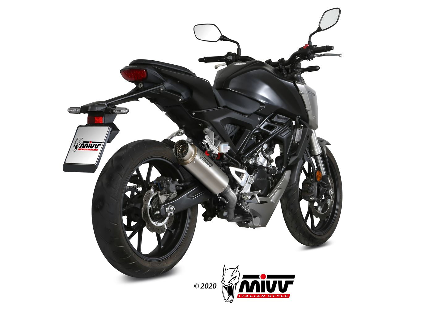 SCARICO COMPLETO IN TITANIO MIVV GPPRO HONDA CB 125 R 2018 - 2020