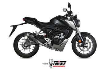 Scarico Completo Mivv Inox Nero Gppro Honda Cb 125 R 2018-2020