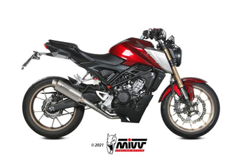 Scarico Completo Mivv Alto In Titanio Gppro Honda Cb 125 R 2021-2024