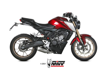 Scarico Completo Mivv Inox Racing Mk3 Honda Cb 125 R 2021-2024
