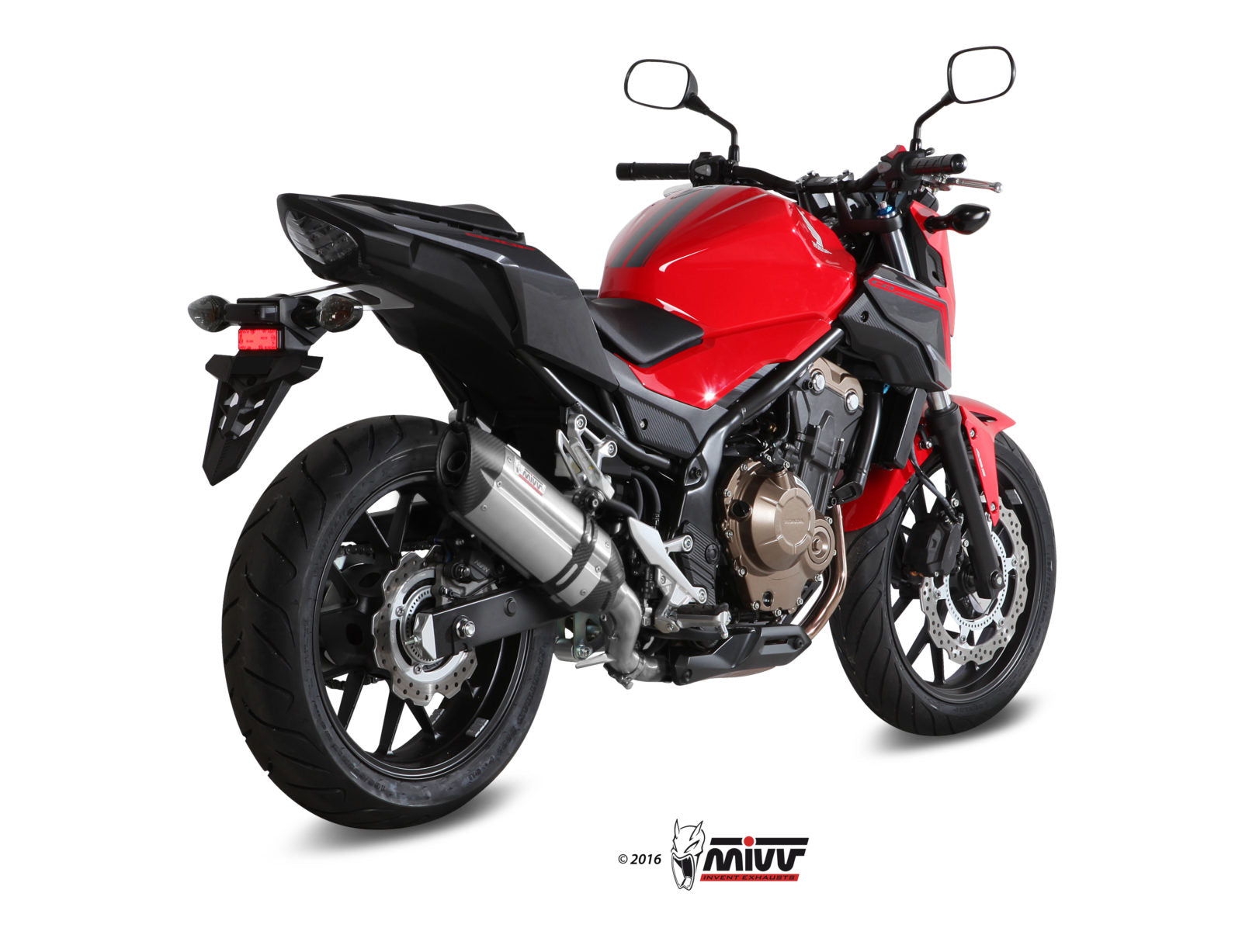 TERMINALE DI SCARICO IN ACCIAIO INOX MIVV SUONO HONDA CB 500 F 2016 - 2018