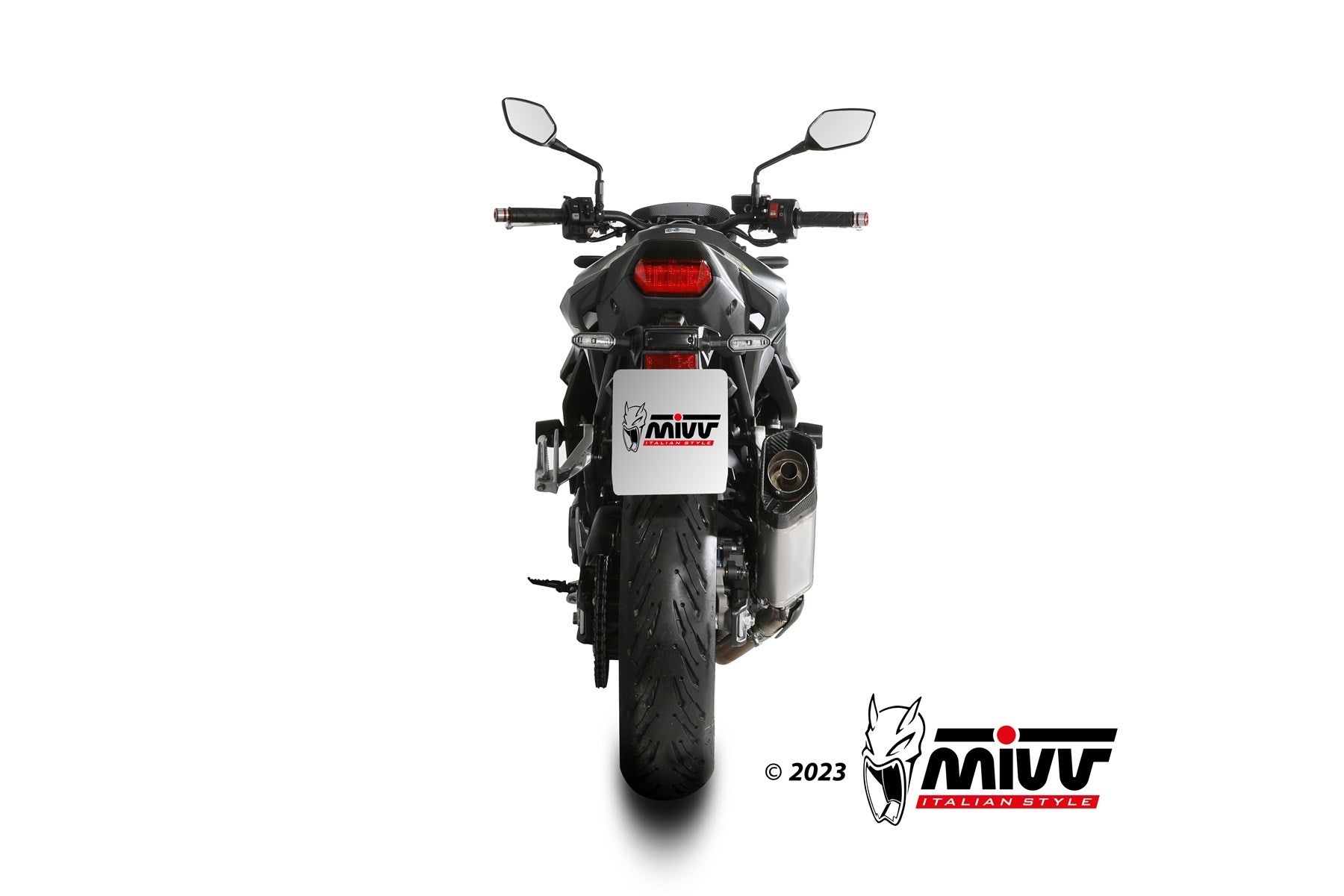 TERMINALI DI SCARICO IN ACCIAIO INOX MIVV SR-1 HONDA CB750 HORNET 2023 - 2024