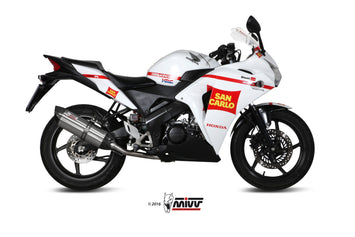 Scarico Completo Mivv Inox Suono Honda Cbr 125 R 2011-2016