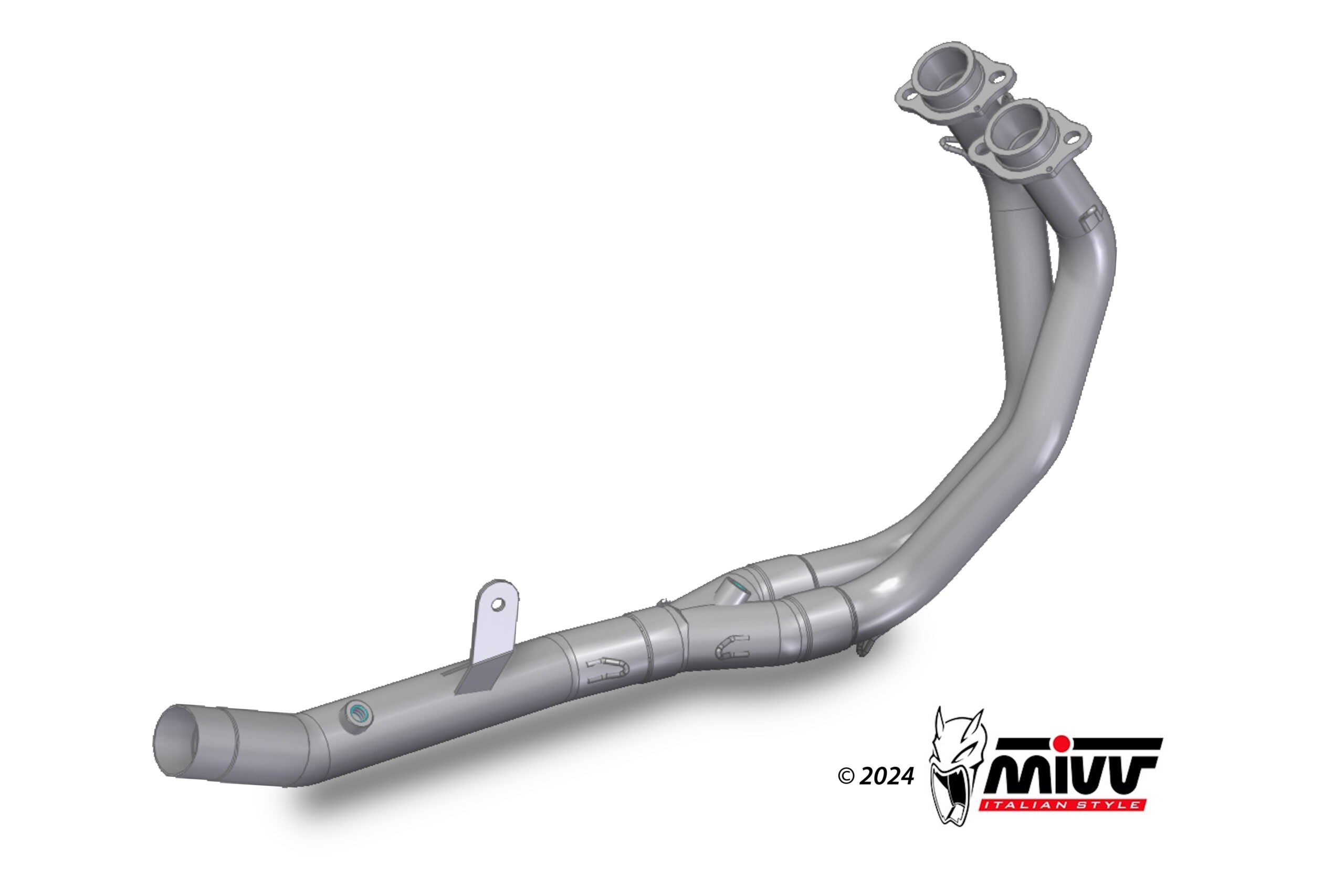 DECATALIZZATORE NO-KAT MIVV HONDA CB 500 X 2021 - 2024