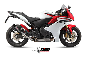 Terminale Di Scarico Inox Nero Mivv Gp Honda Cbr 600 F 2011-2013