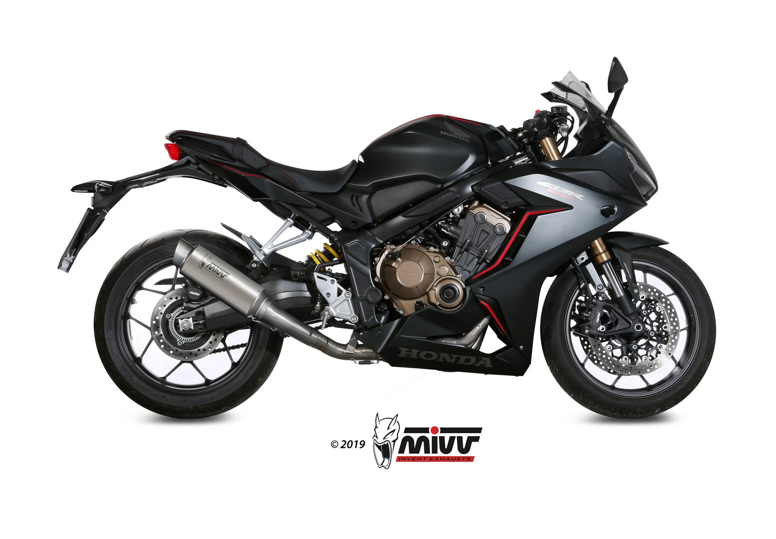 SCARICO COMPLETO IN TITANIO MIVV GPPRO HONDA CBR 650 R 2019 - 2023
