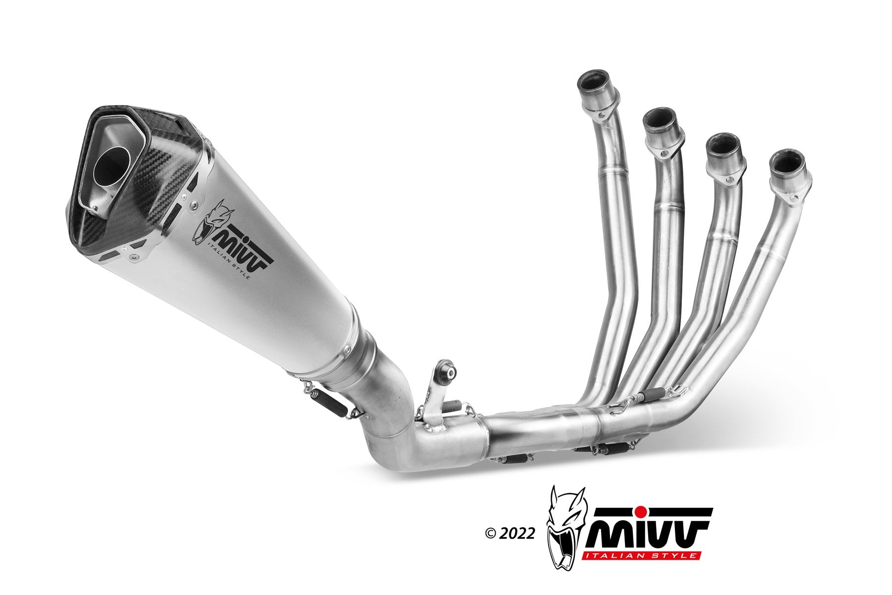 SCARICO COMPLETO IN ACCIAIO INOX MIVV DELTA RACE HONDA CB 650 R 2019 - 2023