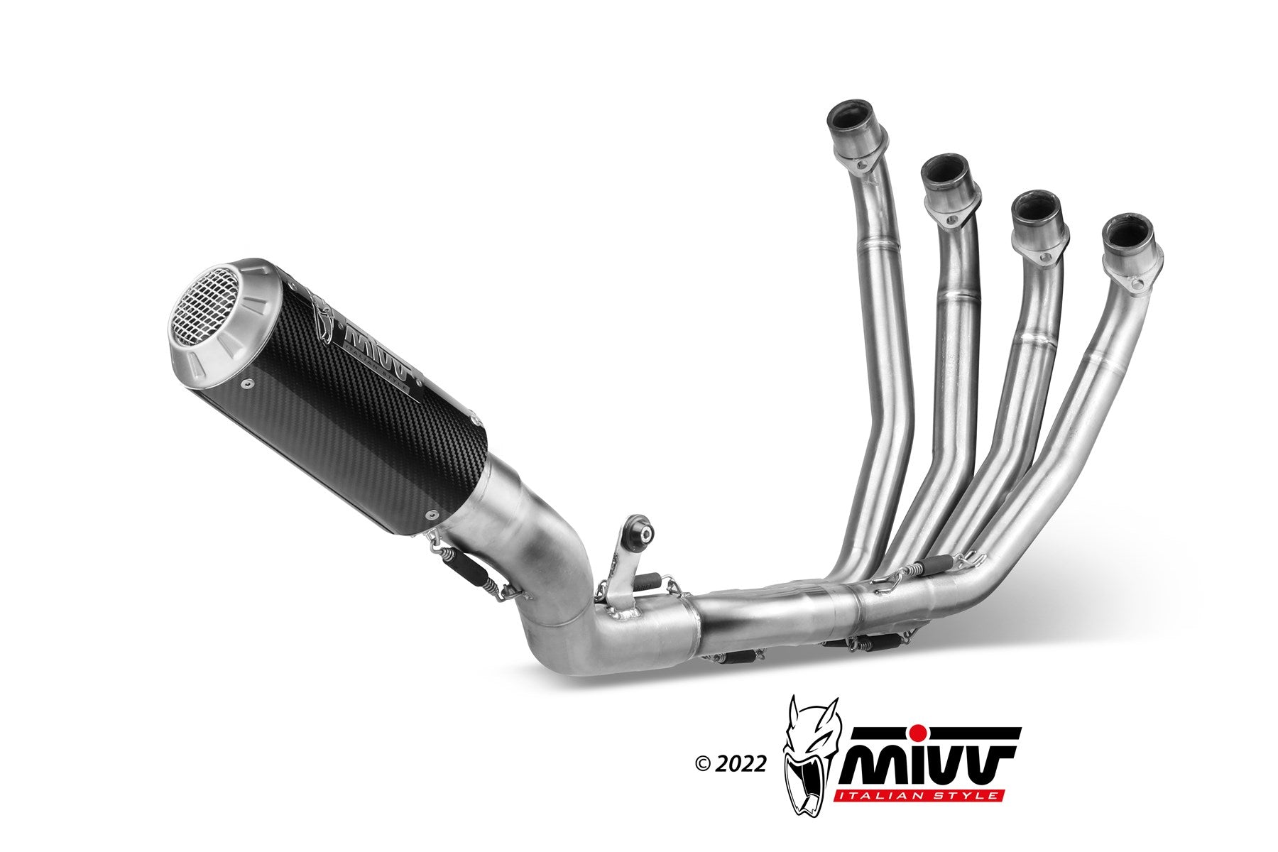 SCARICO COMPLETO IN CARBONIO RACING MIVV MK3 HONDA CBR 650 R 2019 - 2023