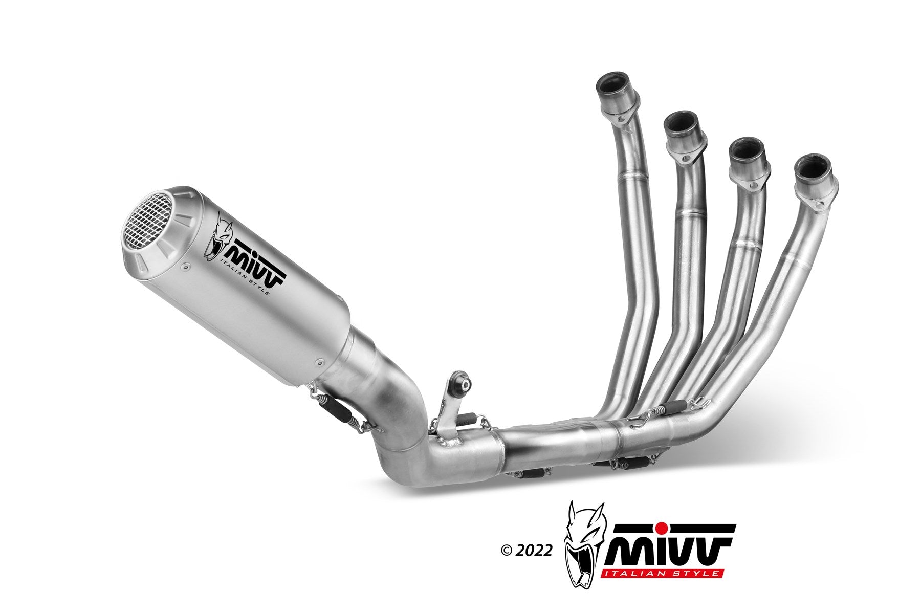 SCARICO COMPLETO IN ACCIAIO INOX RACING MIVV MK3 HONDA CB 650 R 2019 - 2023