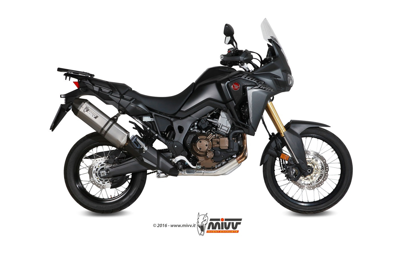 TERMINALI DI SCARICO INOX MIVV SPEED EDGE HONDA CRF 1000 L AFRICA TWIN 2016-19