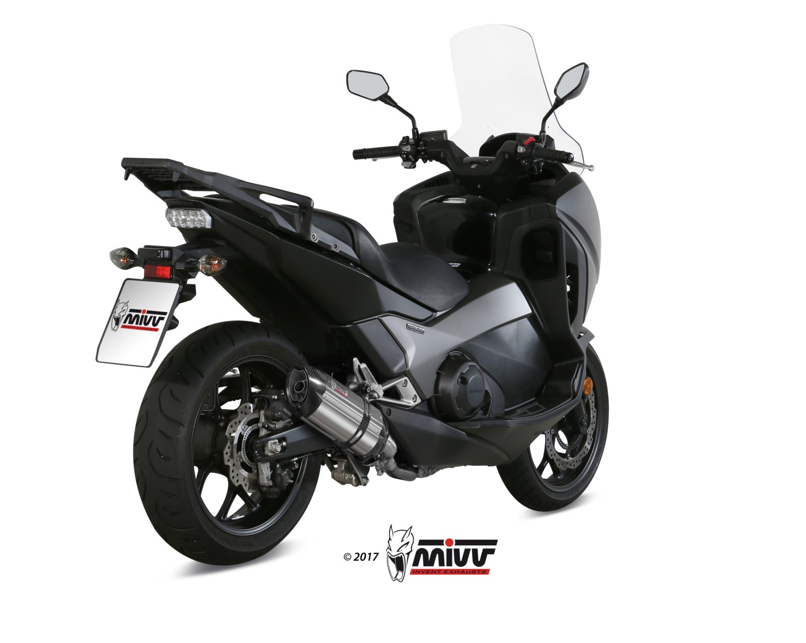 TERMINALI DI SCARICO IN ACCIAIO INOX MIVV SUONO HONDA INTEGRA 750 2016 - 2020