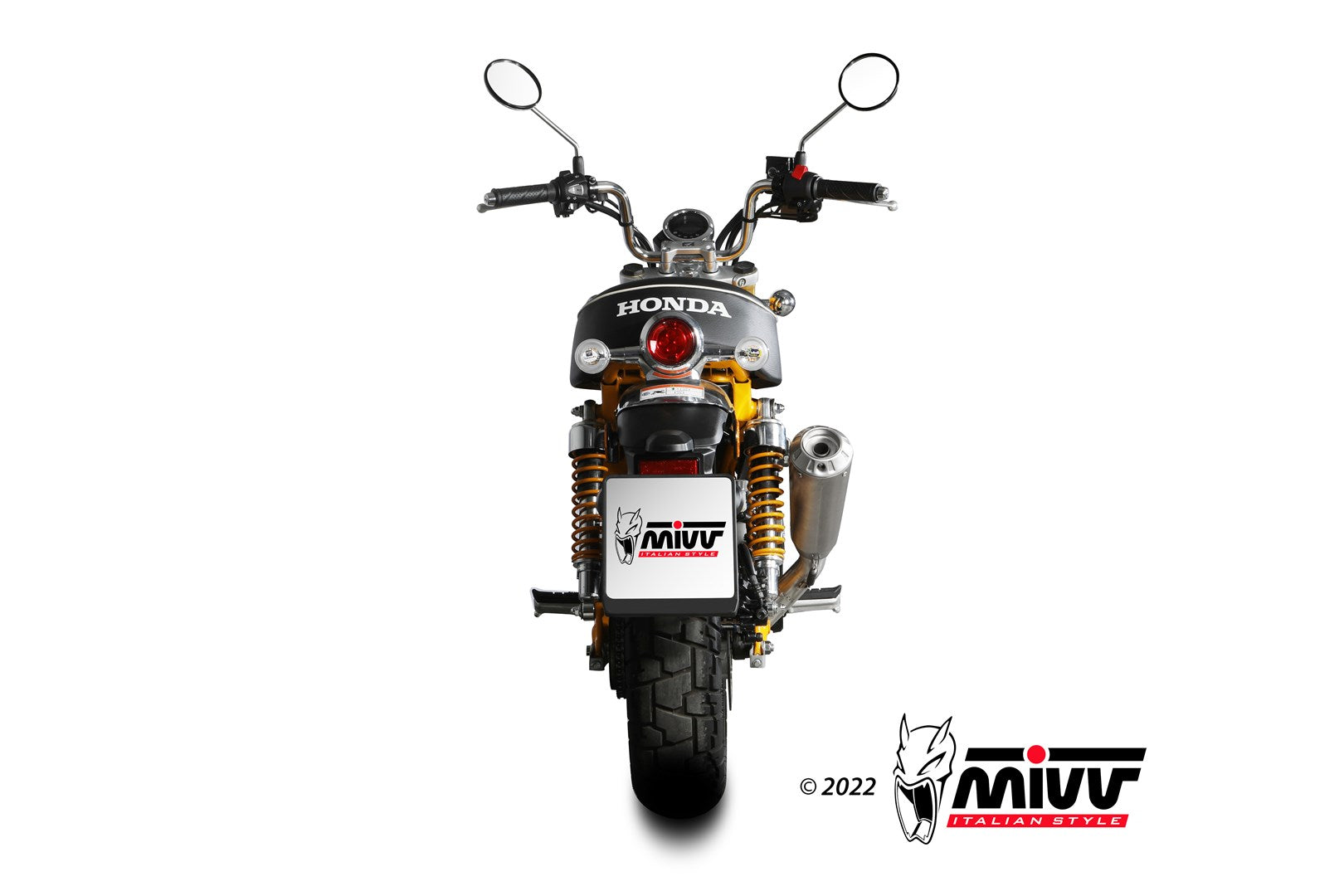SCARICO COMPLETO IN TITANIO MIVV X-M1 HONDA MONKEY 2018 - 2024