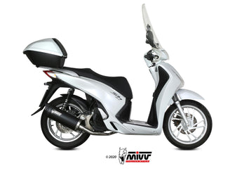 Scarico Completo Mivv Inox Nero Mover Honda Sh 125 2013-2016