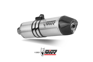 Terminali Di Scarico In Titanio Mivv Str1 Husqvarna 701 Enduro/Supermoto 2021-24